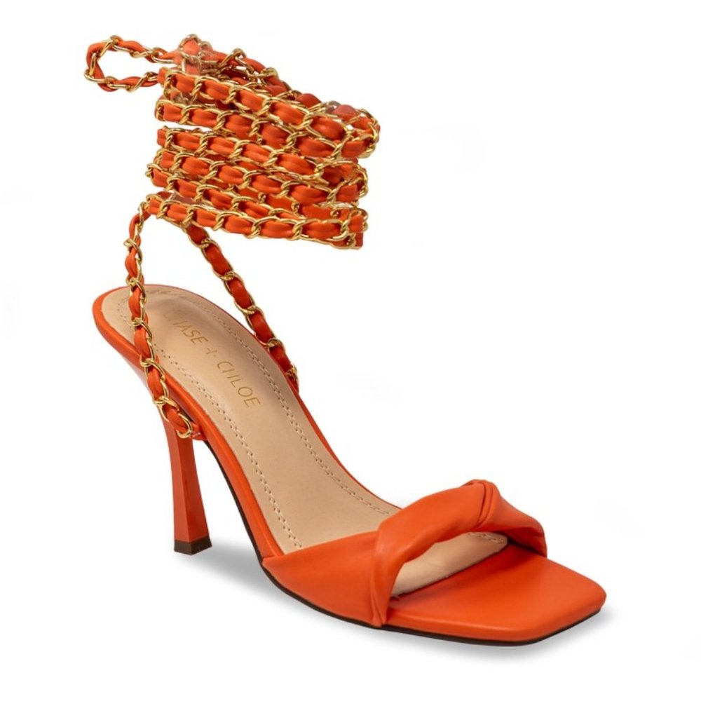 Women's High Heels Destiny Closed Toe Strappy Heels Sexy Rhinestone Ankl… - Picture 2 of 4